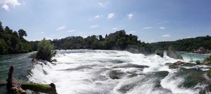 Au coeur des chutes du&nbsp;Rhin